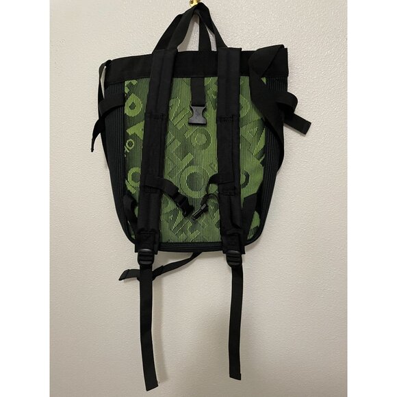 Paiho Tote Pack Backpack Laptop Bag Green & Black - Reflective - Picture 4 of 7